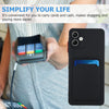 For Samsung Galaxy A06 4G / 5G Card Slot Design Shockproof TPU Phone Case(Black)