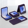 For Samsung Galaxy Z Flip5 Hinge MagSafe PC Full Coverage Phone Case(Deep Purple)