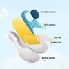 6pairs Children Foam Insoles Soft Breathable Cuttable Sports Insoles Upgrade(24-25)