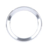 Car Aluminum Steering Wheel Decoration Ring For BMW(Silver)