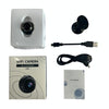 Mini WiFi Camera 1080p HD Wireless Security Cam with Night Vision - Black