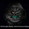 SMAEL 1545D Chronograph Calendar Alarm Clock Night Light Waterproof Watch Outdoor Men Watch(Silver)