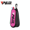 PGM SOB005 Golf Ball Bag Light Waist Bag Magnetic Suction Mini Ball Bag(Pink)