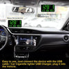 C90 GPS HUD 5.5" Head-Up Display Speedometer - Black