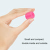 5packs Luminous Car Motorcycle Tire Valves, Color: Pink(4pcs /Set)