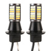 1156/BA15S DC12V 3.7W 81 SMD-3030-LEDs Three Color Car DRL&Turn Light, Length: 2m