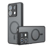 For Redmi Note 13 Pro Armor MagSafe Precise Hole PC Hybrid TPU Phone Case(Frosted Black)