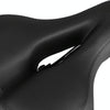 Reflective Spring Saddle Mountain Bike Seat Bicycle Seat Bicycle Seat(Black White)