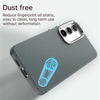 For Samsung Galaxy S24 FE 5G Carbon Fiber Series IMD Phone Case(Grey)