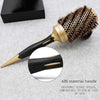 25mm Twill Boar Bristles Curling Comb Ceramic Roller Comb