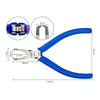 HSD HS-3 Top-cut 4.5 inch Narrow Mouth Chrome Vanadium Steel Forging Plastic Model Plier