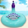 Blue Peacock Swimming Ring Adult Children Inflatable Seat Ring Lifebuoy, Size:120cm