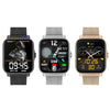 GT30 1.69 inch TFT Screen Smart Watch, Steel Bnad IP67 Waterproof Support Bluetooth Call / Multiple Sports Modes(Silver)