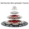 VG Sports Split Mountain Bike Lightweight Cassette Flywheel, Style: 8 Speed 42T (Silver)