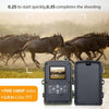 HC801LTE 4G US Version Waterproof IP65 IR Night Vision Security 16MP Hunting Trail Camera, 120 Degree Angle