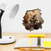 3D Cartoon Mouse Wall Stickers Home Kitchen Animal Decorative Decals, Model: CT70168G-T