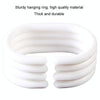 100x180cm Simple Fresh Style Home Shower Curtain Waterproof Thickened Bathroom Curtain Cloth With Hooks