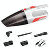 CS1016 120W Cordless Dry Wet Car Handheld Vacuum Cleaner With Light(White)