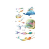 20 PCS Marine Animal Waterproof Children Tattoo Stickers(EC-567)