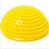 Hemisphere Balance Stepping Stones Durian Spiky Massage Ball Sensory Integration Indoor Outdoor Games Toys for Kids Children(Yellow)