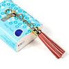LS01 Tassel Zinc Alloy Keychain Car Hanging Bag Pendant (Watermelon Red)