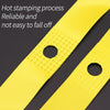 10 PCS Road Mountain Bike Anti-Stab Tire Pad Bicycle Wheel Set PVC Spoke Lining Tape, Colour: Yellow(29inch x 18mm)