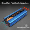 Carmaer 1200W Car Smart Multi-function Digital Display Inverter Household Power Converter, Specification:24V to 220V