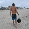 210D Oxford Cloth Beach Swimsuit Wetsuit Storage Bag Quick Change Bag, Specification:Diameter 90cm(Black)