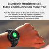 MT12 1.28 inch TFT Screen Smart Watch, Support Bluetooth Call & 8G Memory(Black)