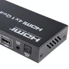 4 in 1 Out HDMI Quad Multi-viewer with Seamless Switcher, AU Plug