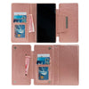 For Samsung Galaxy S25 Ultra 5G Multifunctional 7-Card Wallet Leather Phone Case(Rose Gold)