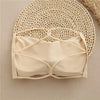 One-piece Underwear Without Shoulder Strap Invisible Anti-slip, Size: L(Skin)