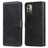 For Nokia G21 / G11 Classic Calf Texture Flip Leather Phone Case(Black)