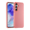 For Samsung Galaxy A55 5G Frosted Translucent TPU Hybrid PC Full Coverage Phone Case(Red)