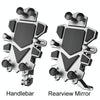 Motorcycle Shock Absorbing Navigation Cycling Phone Holder(Handlebar)