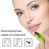 BZ-207 USB Electric Shaver Eyebrow Trimmer(White)