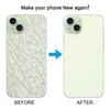 iPhone 15 Plus Green Glass Battery Cover with Lens Cover