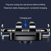 BUDK Anti-shake Car Phone Bracket Car Navigation Air Vent Fixed Gravity Support Stand(Black)