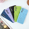For Samsung Galaxy A55 5G Starry Sky TPU Shockproof MagSafe Phone Case(Green)