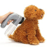 Pet Hair Vacuum Grooming Brush - Cordless & Quiet