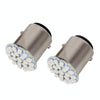 10 PCS Car Auto 1.2W 1157 BAY15D 22-LED Bulbs Brake Light