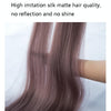 5 PCS Color Highlighting Hair Extension Piece One-Piece Invisible Seamless Hair Extension Piece(Flax Gold)