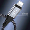 TOTU CB-5-PD 27W USB-C/Type-C to 8 Pin Data Cable, Length: 1m(Grey)