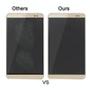 0.4mm 9H+ Surface Hardness 2.5D Explosion-proof Tempered Glass Film for Huawei MediaPad X2