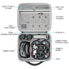 For DJI Avata STARTRC Portable Handbag Shoulder PU Storage Bag(Dark Grey)