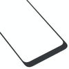 For Alcatel 1S (2020) OT5028 Front Screen Outer Glass Lens (Black)