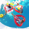 Love Heart Shaped Inflatable Floating Swimming Safety Pool Ring, Inflated Size: 120cm x 100cm (Red)