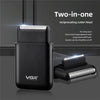 VGR V-390 5W USB Portable Reciprocating Electric Shaver (Green)