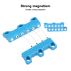 Magnetic Shoelace Buckle Non Binding Shoe Lace Accessories, Size:S (Below 230mm)(Orange)