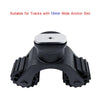 Canoe Paddle Fishing Rod Holder Rail Bracket Kayak Accessories, Specification: 12 Inch Rail